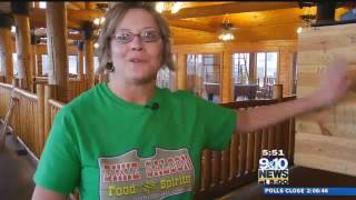Inside The Kitchen Dixie Saloon in Mackinaw City