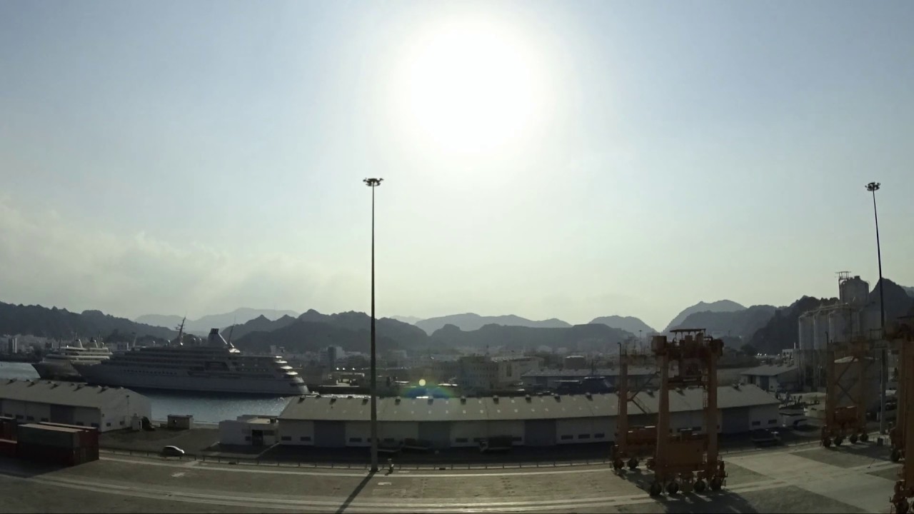 Departure from Muscat time-lapse\ Отправление из Маската