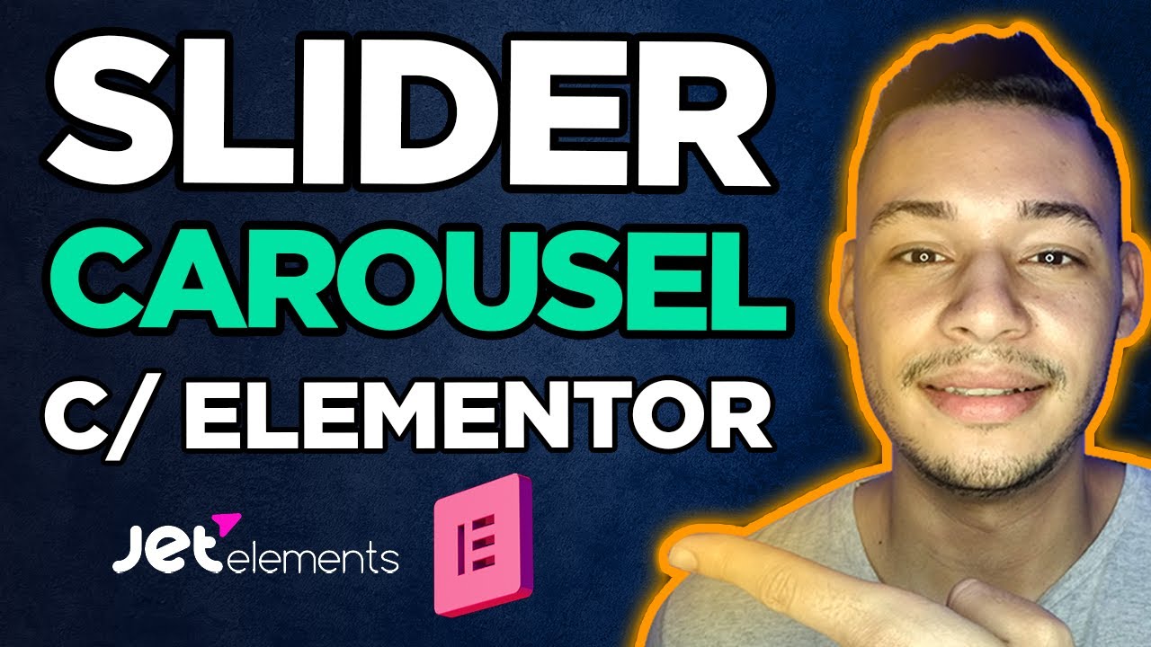 Como Criar SLIDER CAROUSEL com Elementor e Jet Elements Passo a Passo ...