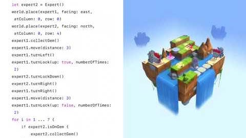 Swift Playgrounds: Two Experts
