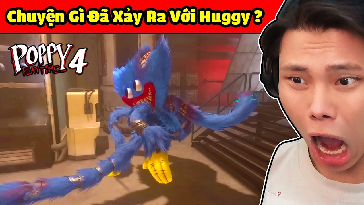 Chuyện Gì Đã Xảy Ra vs HUGGY WUGGY Poppy Playtime [Chapter 4]😨🩹🩸JAYGRAY REACTION RIZADO CHAPTER 5