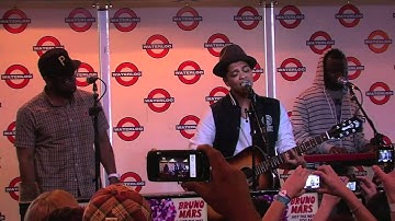 Bruno Mars performs "Billionaire" live at Waterloo Records in Austin, TX