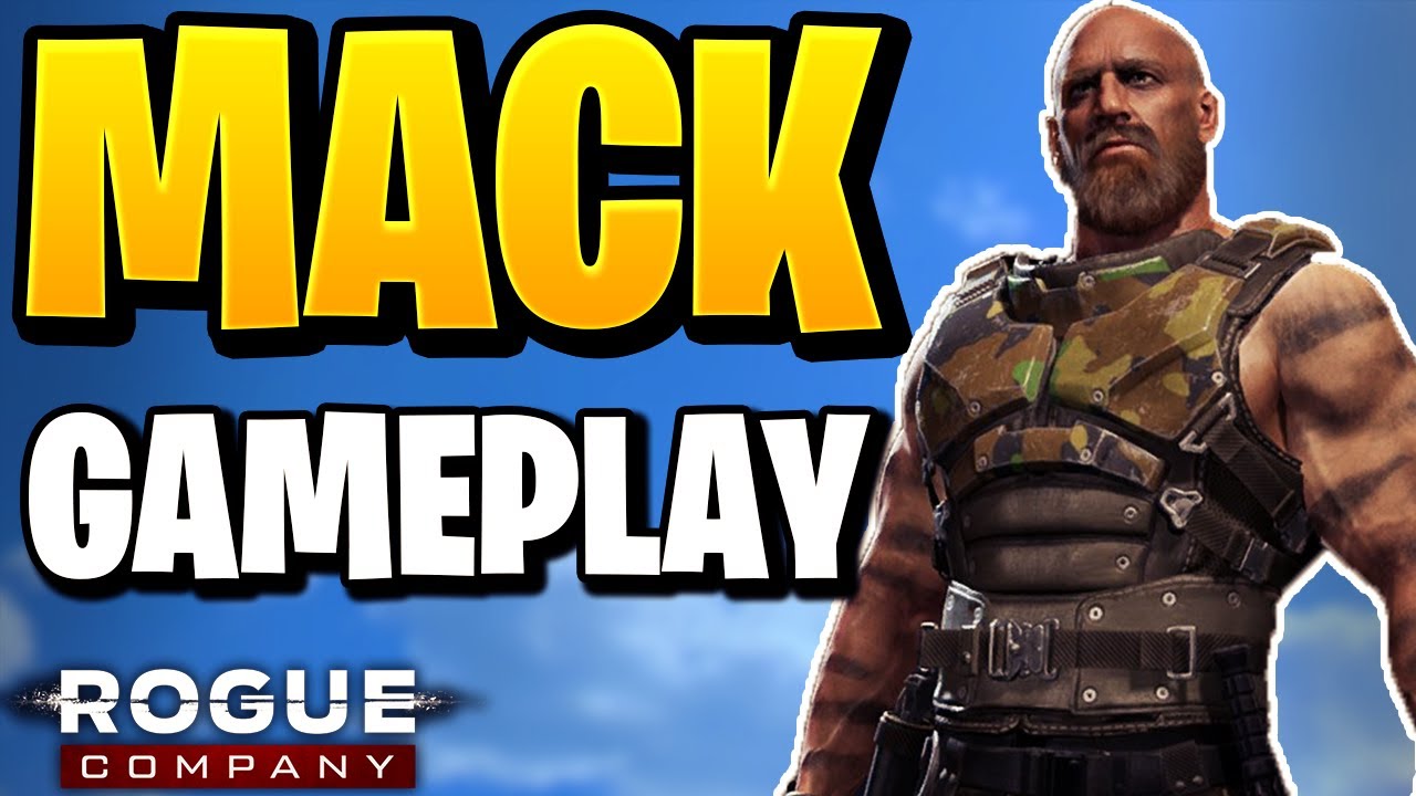 MACK is BROKEN?! His LMG is UNSTOPPABLE! (Rogue Company MACK Gameplay. New  Gun & New Character) 