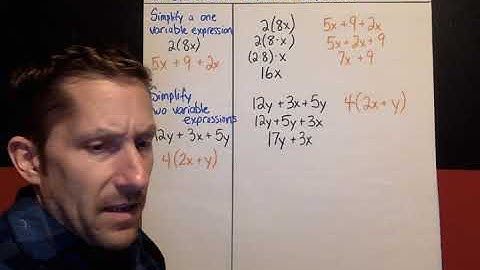Ch6, Lesson 7, Equivalent Expressions
