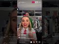 Hannah lowther as heather duke  instagram live from maddison firth  heathers the musical