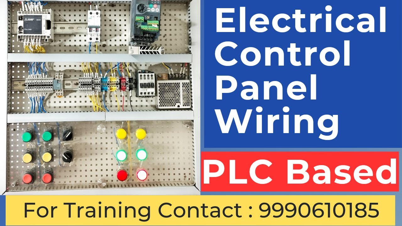 PLC - Electrical Control Panel | Industrial Machine Electrical Panel ...