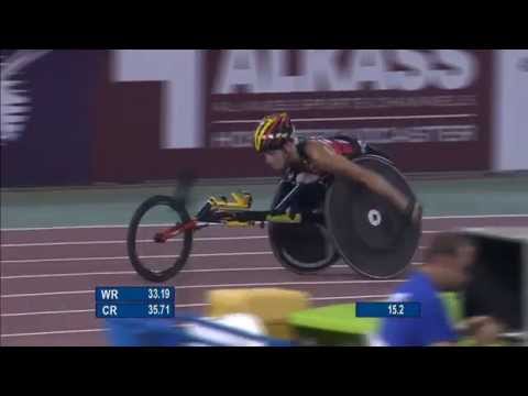 Women's 200m T52 | final |  2015 IPC Athletics World Championships Doha