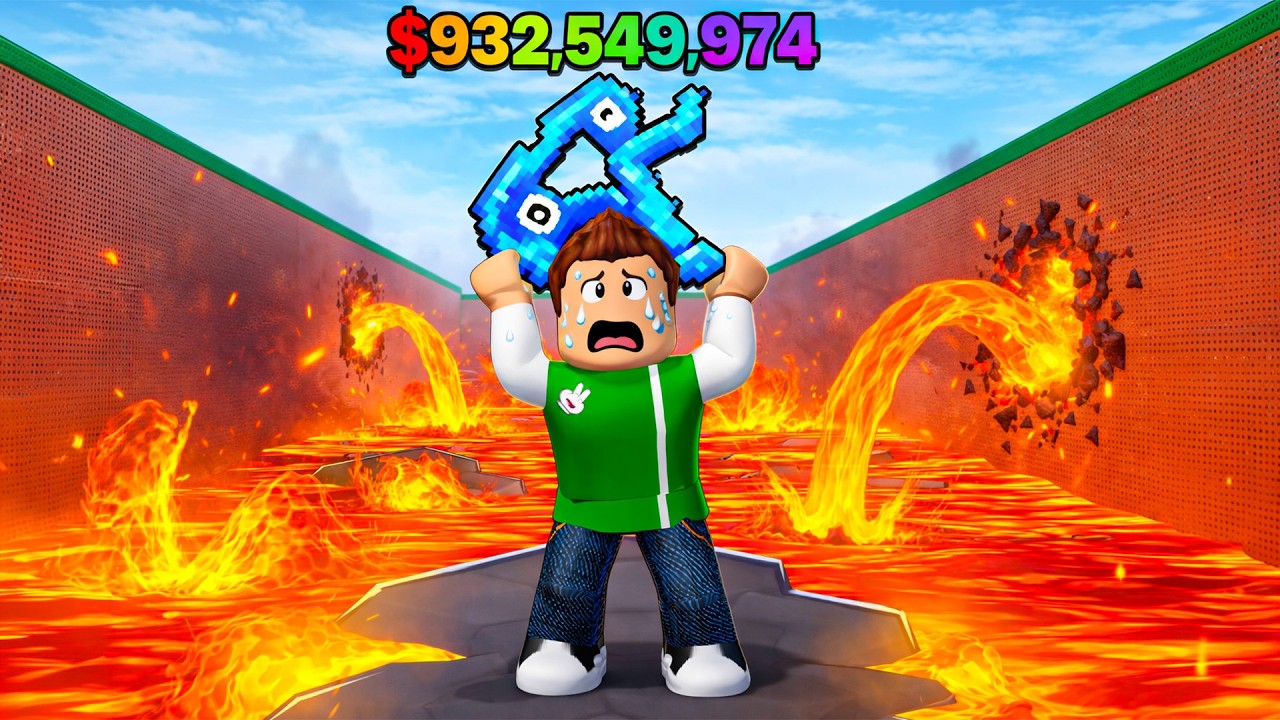 روبلوكس : انقاذ توم توم توم ساهور من البركان الثائر لعبة roblox !! 😱😦