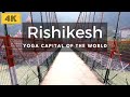 4K Walk Towards Laxman Jhula  - Rishikesh Tour - Uttrakhand Tour - India Walking Tour