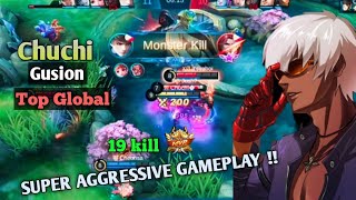 Gusion Fast Combo Deadly Dagger[Top Global Gusion] By Chuchi - Mobile Legends