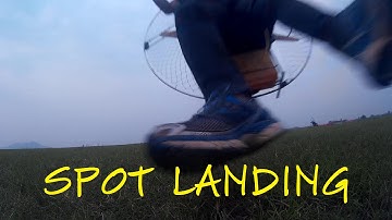 Paramotor Spot Landing