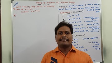 EXAMPLE - 6 : EXAMPLE PROBLEM ON RULE CP | INFERENCE RULES | DISCRETE MATHEMATICS | RULE P | RULE T
