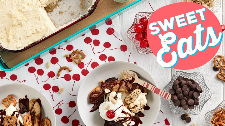 Banana Split Sundae Cake | Food Network