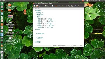 How to create Table without border in HTML