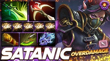 Satanic Templar Assassin Overdamage - Dota 2 Pro Gameplay [Watch & Learn]
