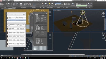 AutoCAD Spotlights and Web Lights