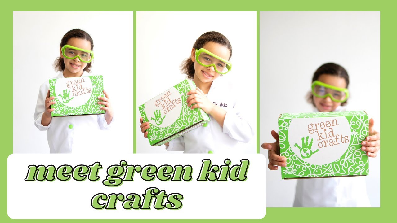 Green Kid Crafts - Monthly STEAM Subscription: Junior Box