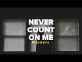 Haywyre - Never Count On Me (Lyrics Video)