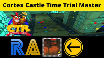 CTR - Crash Team Racing (PS1) (Retro Achievements) - Cortex Castle Time Trial Master (13/08/21)