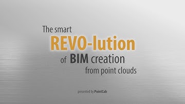 The smart REVO-lution of BIM creation from point clouds