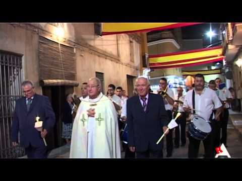 Procesión en honor a la Virgen del Pilar