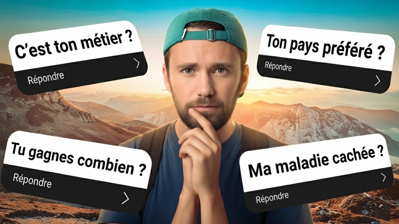 Je réponds (enfin) à TOUTES vos questions