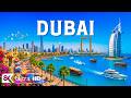 Dubai 8K Paradise 🌊 | Soar Above Burj Khalifa, Palm Jumeirah &amp; Iconic Skyline Views