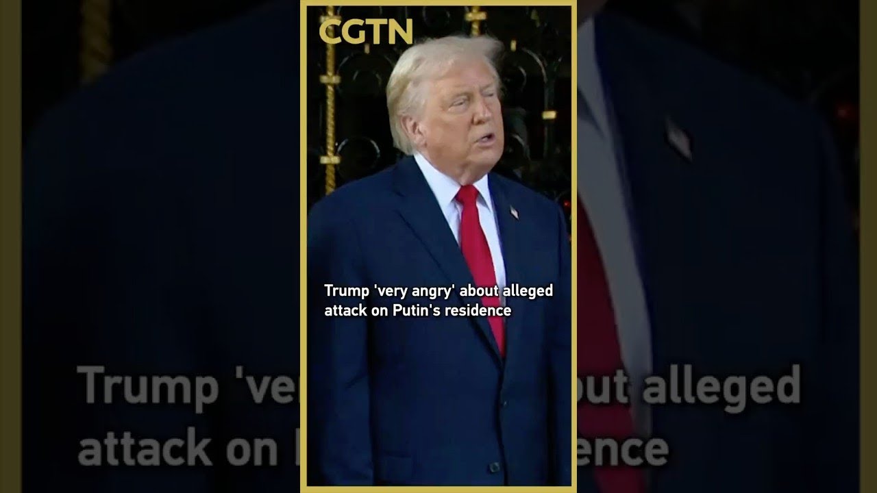 Trump 'very angry' about alleged attack on Putin's residence