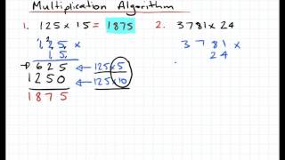 U1L6V1   Multiplying Large positive Integers