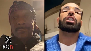 Snoop Dogg Reacts To Drake Using His Voice To Diss Kendrick Lamar In New Freestyle Song! 🤷🏾‍♂️