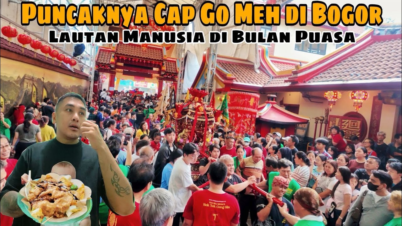 Puncaknya Cap Go Meh Di Surya Kencana Bogor || Ada Bazar Kuliner Jadul || Street Food di Bogor