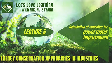 Lecture 5 | Calculation of capacitor for power factor improvement | Gujarati | NIKUNJ D SHYARA