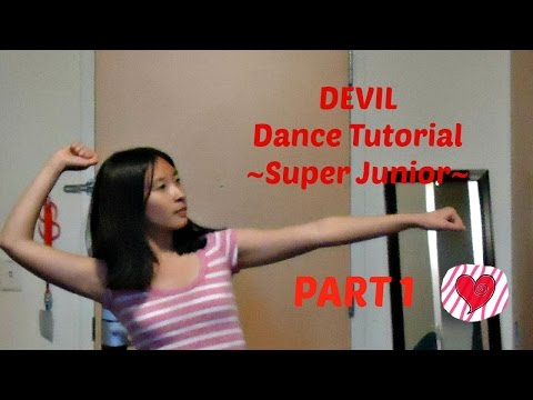 DEVIL (Super Junior) Mirrored Dance Tutorial Part 1