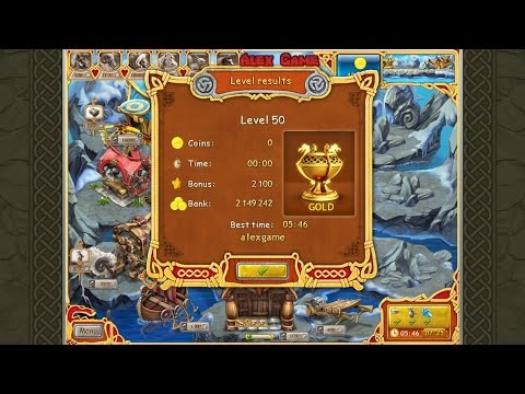 Farm Frenzy Viking Heroes Standart Level 50 GOLD Веселая ферма Викинги Стандарт Уровень 50 Золото