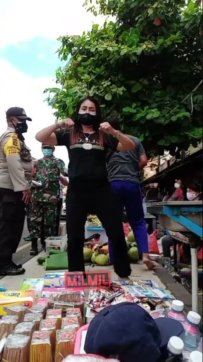 Joget tiktok depan polisi Viral