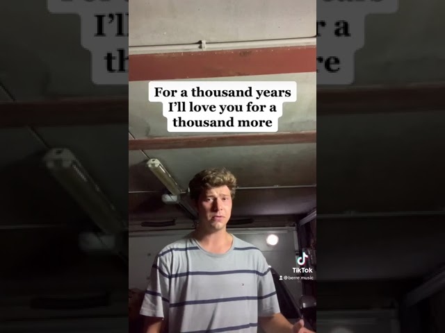 BERRE - A Thousand Years (Christina Perri Cover)
