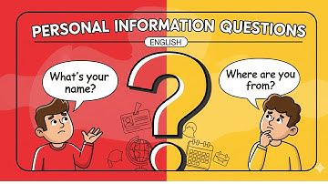 Persoonlijke informatie verstrekken in het Engels | Vragen over persoonlijke informatie