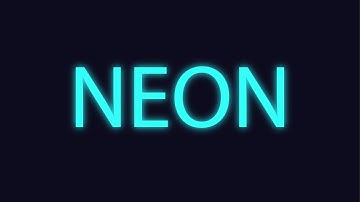 Learn How to Create a Neon Text Effect in Adobe Illustrator || Illustrator Tutorial