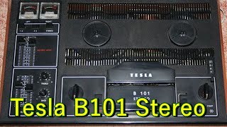 👍Tonbandgerät Tesla B101 Stereo funktioniert wieder.🔊