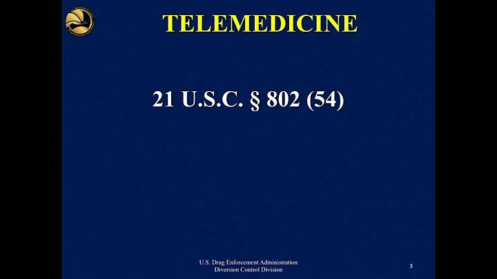 Navigating Telehealth and the Prescribing of Controlled Substances