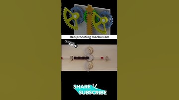 RECIPROCATING MECHANISM #trendingshorts #shorts #short #shortvideo #thecraftysuresh