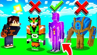 Não Escolha o ALIEN SUPREMO ERRADO 𝗡𝗢 MINECRAFT !! ‹ Ine ›