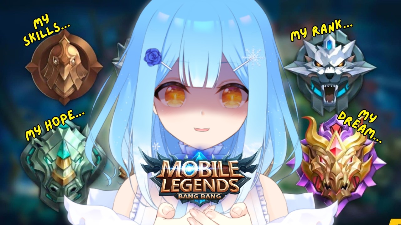 【MOBILE LEGEND】Skye playing mobile legend?! WHAT HAPPEN?【Hoshizora】