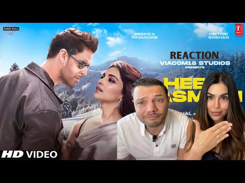 HEER AASMANI | HRITHIK ROSHAN, DEEPIKA | BRITISH AND COLOMBIAN REACTION