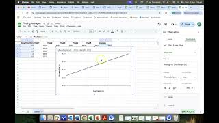 Math with Google Sheets PART 6: Creating a Scatter Plot