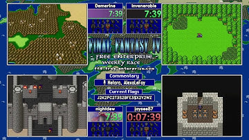Final Fantasy 4 Free Enterprise Randomizer Race