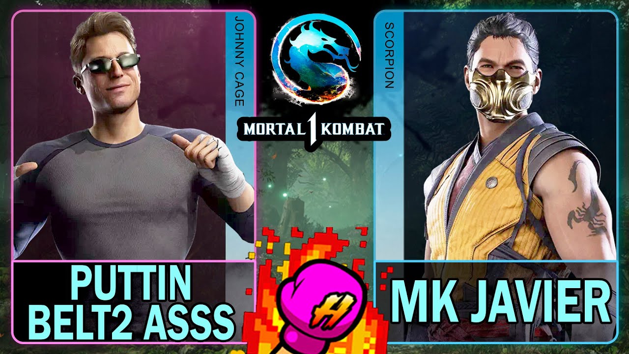 MK1 Puttin Belt2 Asss (JOHNNY CAGE) VS MK Javier (SCORPION)🥊Mortal Kombat 1🥊4K 60ᶠᵖˢ