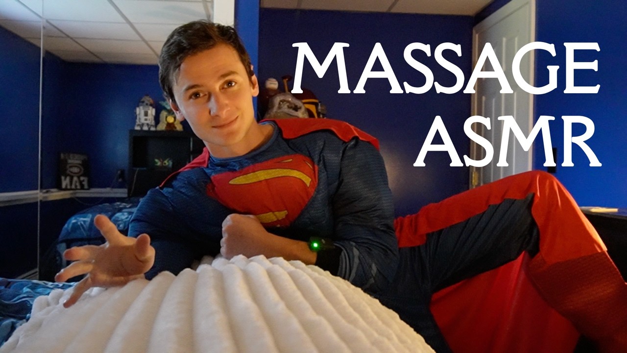 ASMR POV Full Body Massage Roleplay from Superman