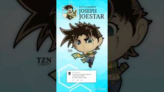 Joseph Joestar chibified! JoJo's Bizarre Adventure