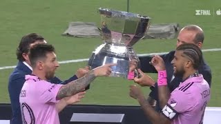 Messi & Inter Miami Win Final League Cup 😀❤️🔥